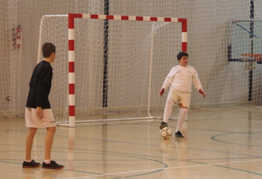 Una imatge d'un dels partits disputats a Son Angelats.