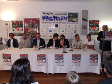 Una imatge de l'acte de presentació d'ahir a la nit.
