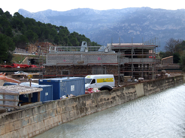 A Sóller es construeix una planta potabilitzadora.