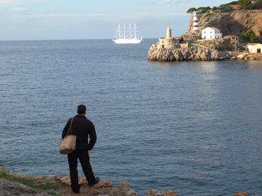Un dels creuers arribats el 2013 a Sóller.