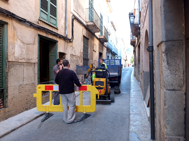 Punt on es realitzen les obres