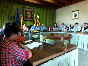 Imatge de la sessió plenària d'avui