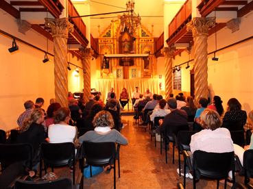 Un moment de l'acte celebrat a Ses Escolàpies