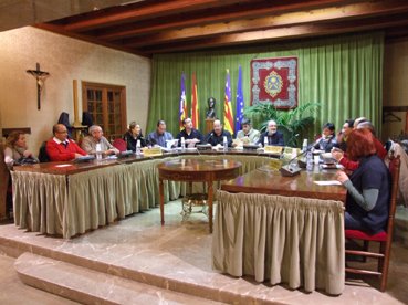 El plenari d'ahir dimecres, especialment tens.