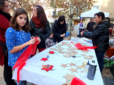 El taller que es va realitzar dissabte a Plaça