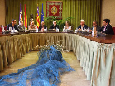 Un instant de la presentació del llibre