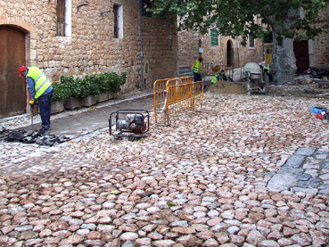 Les obres que s'estan duent a terme.