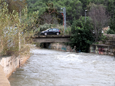 El torrent Major ha revengut amb força