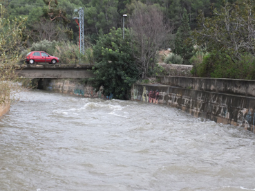 Així baixava el torrent Major el passat mes de novembre.