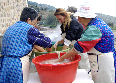 Un instant de les matances de dissabte.