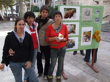 Diversos membres del col.lectiu
