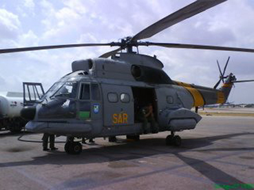 Hi participaran helicòpters i avions de salvament