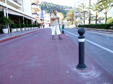 El passeig romandrà així fins a finals de 2009.