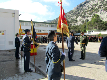 Un instant de l'acte celebrat a la plaça d'Armes del Puig Major
