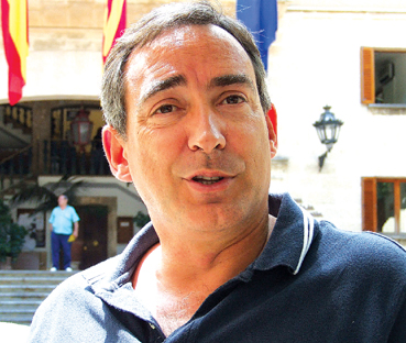 Carles Simarro, cap de l'oposició a Sóller.