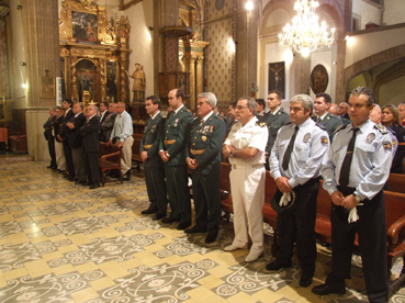 La missa es va celebrar al convent