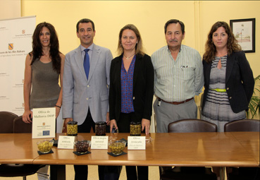 Foto de grup de regidors i jugadors mallorquinistes