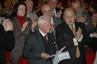 Jordi Pujol s'uní a l'homenatge a Climent Garau.