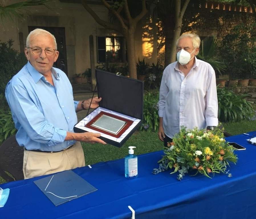 Soler ha rebut una placa d'agraïment