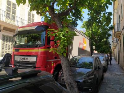 El vehicle, aturat a Sa Mar