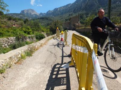 El tram afectat per l'esbaldreg