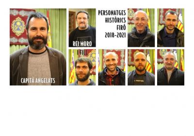 El quadre de nous personatges del Firó.