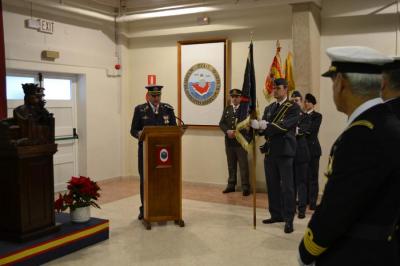 Un acte a la base militar del Puig Major.