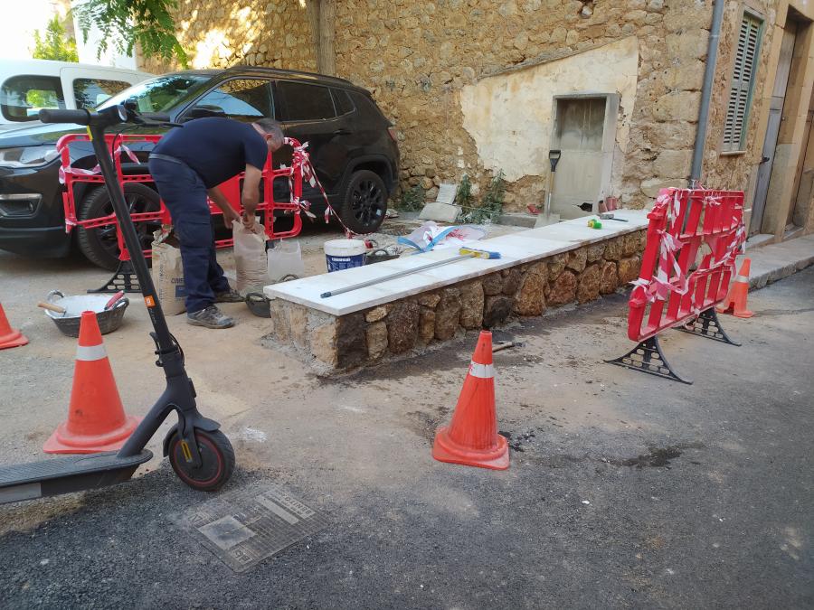 El mur ha donat pas al pedrís