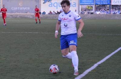 Nacho Sánchez amb la pilota, en una imatge d'arxiu.