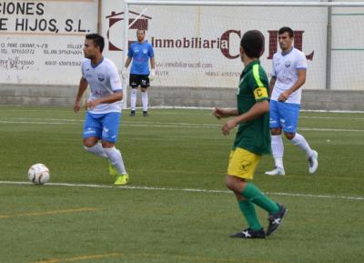 Un dels partits disputats enguany pel C.F. Sóller a Can Maiol.