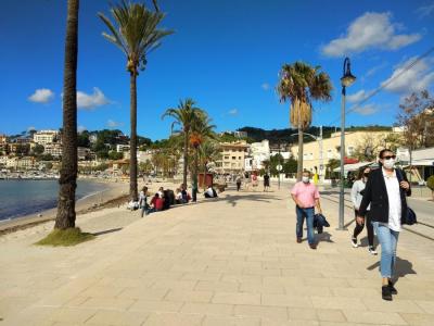 El passeig del Través, avui capvespre