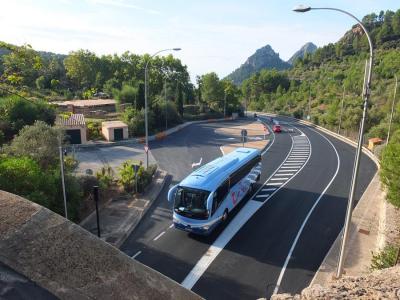 L'antiga zona de peatges a dia d'avui