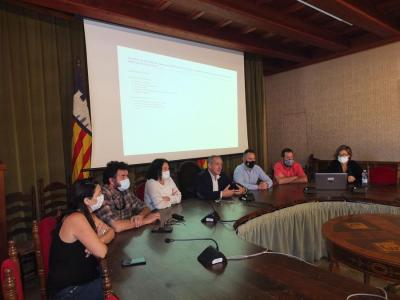 L'acte de presentació del projecte.