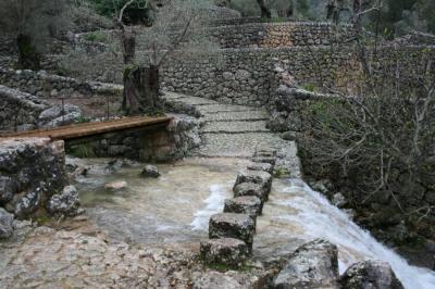 El camí del Barranc de Biniaraix.