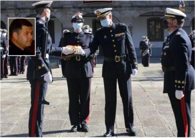 El relleu a Infanteria de Marina