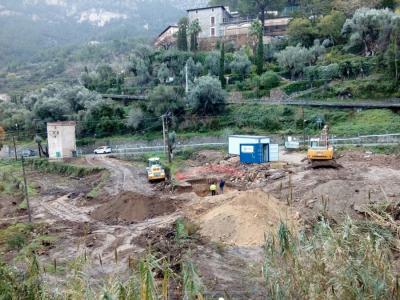 Imatge de les obres del 'Petit Deià'