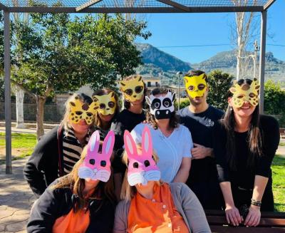 Un grup de participants de la Rua de Fontsanta