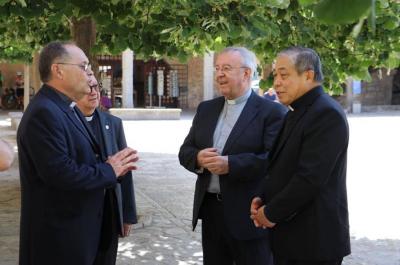 El nunci papal a Lluc, avui