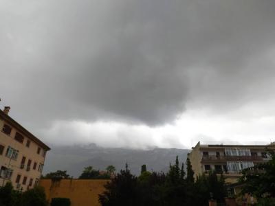 Els niguls han cobert Sóller avui