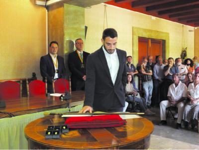 Mayol quan va jurar el càrrec, l'any 2019.