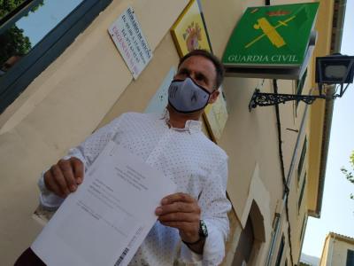 Bestard, abans de presentar la denúncia