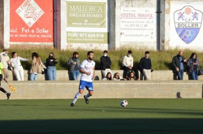 Miquel Bestard en un partit d'aquesta temporada.