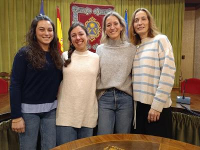 Lina Sampol i Sílvia Arbona, Marta i Eva Seguí.