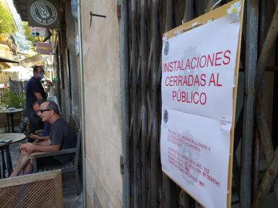 Les oficines policials tancades