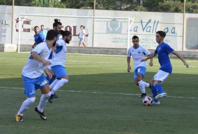 Vicenç Bover va anotar el gol del C.F. Sóller.