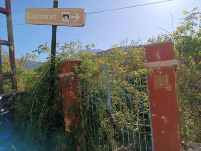 L'accés al Llatzeret, avui