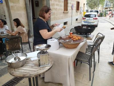 Una paradeta de bunyols, avui