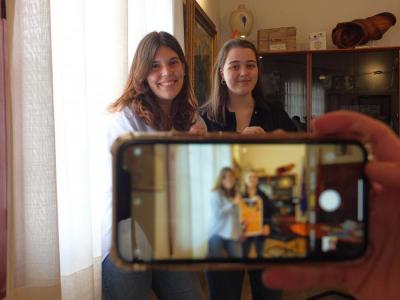 Paula Bestard i Clàudia Guasp