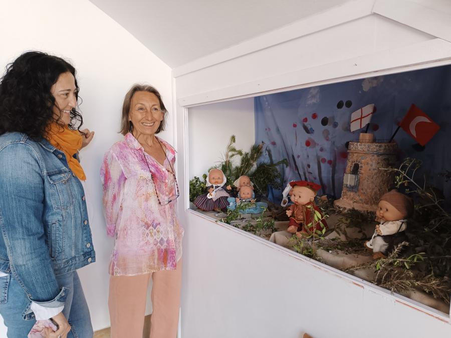 Castañer, Esteva i la mostra de pepes