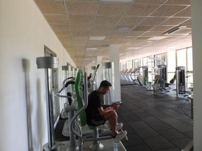 Interior del gimnàs de Son Angelats.